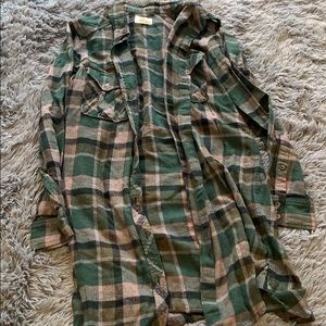 Wilfred long plaid dress/shirt
